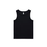 ORGANIC RIB TANK BLACK XS
